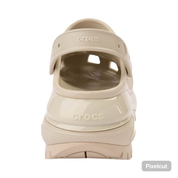 NWT Crocs Classic Mega Crush Clog - Color: Bone - Size: Men 7 /Women 9 (25.4 cm) - Picture 14 of 14